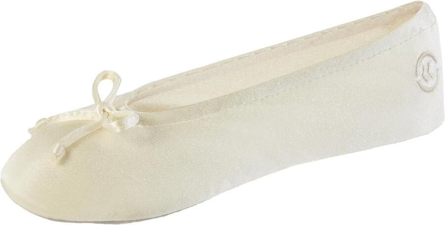 Luxe Satijnen Ballerina Pantoffels Dames Zacht & Comfortabel Huis-schoeisel