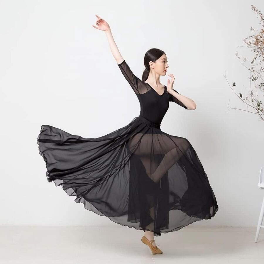 Lyrical Dance Costumes voor Volwassenen Moderne Ballet Jurk voor Dames Ballerina Dansoutfit Elegante Danskleding en Leotard met Rok