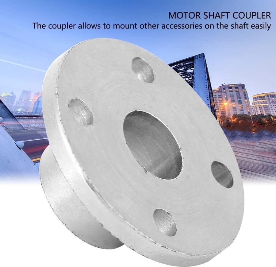 M4 Stijve Koppeling Motor As Connector 2 Stks Id 10mm Od 16mm voor Motor Gids Lager Fitting