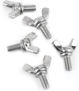 M5 Vleugelschroeven 304 Roestvrij Staal Duurzame Bouten (M5*10mm)