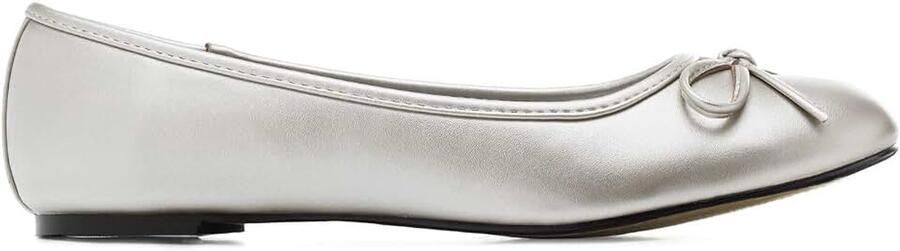 Machado Platte ballerina Voor dames TG104 Balletschoenen met brede hak en decoratieve strik naar