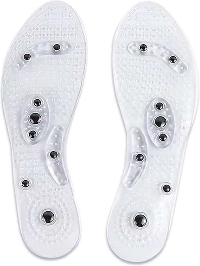 Magnetische inlegzolen masserende inlegzolen voor nen en acupressuur magnetische massage-inlegzolen voor voet- voettherapie