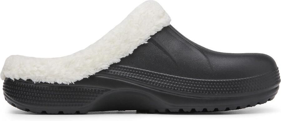 gni Gevoerde clogs voor en winter tuinklompen met bont warme pantoffels antislip pluche