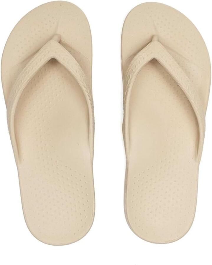 Mangni Vrouwen Flip Flops met Boogsteun Comfortabele Antislip Slippers voor Zomer Strand en Yogamat Sandalen met Voetbedondersteuning