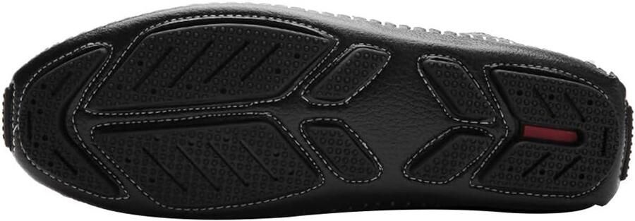 Mannen Ademend Echt Leder Uitgeholde Zomer Platte Loafers Aantrekken Mocassins Rijden Schoenen