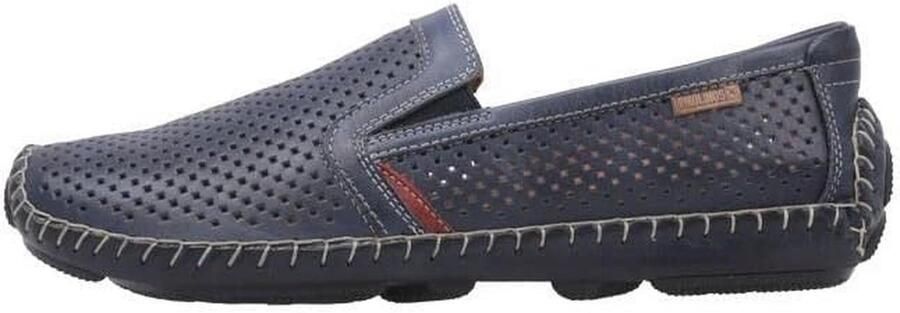 Mannen leren mocassins zwart