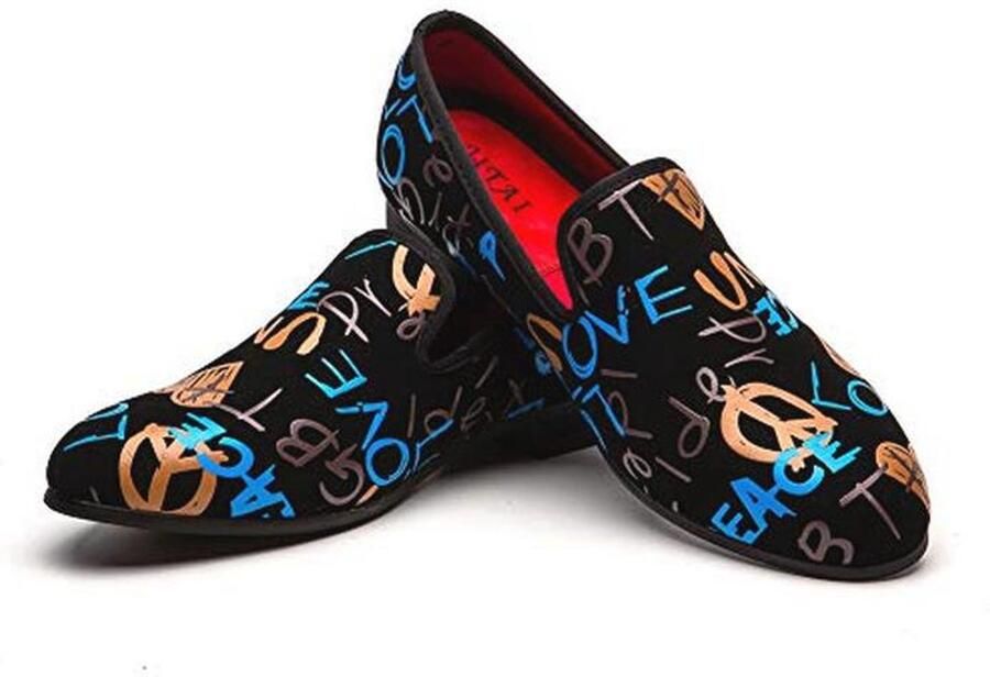 Mannen Loafers Modeklassieker Kunstleer Schoenen Zwart 44 EU (11 UK)