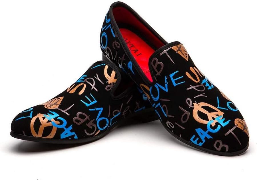 Mannen Loafers Modeklassieker Kunstleer Schoenen Zwart 44 EU (11 UK)