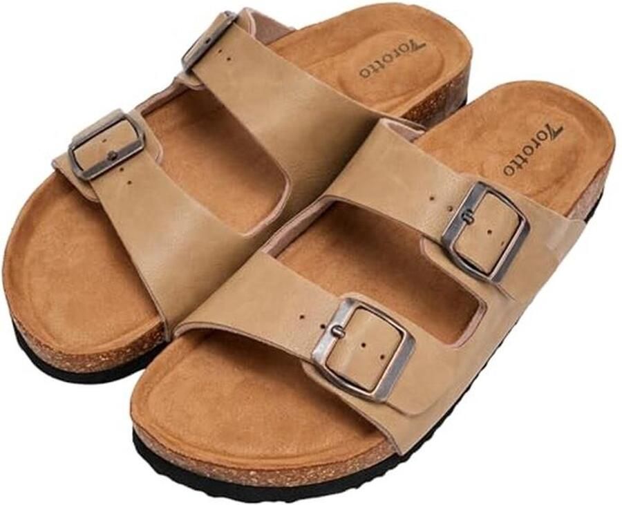 Mannen Sandalen voor Zomer Comfortabele Tuin- en Huisschoenen Lichtgewicht en Antislip met Verstelbare Gesp