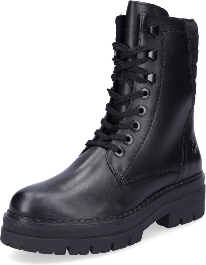 Marco Tozzi by GMK dames veterboot zwart