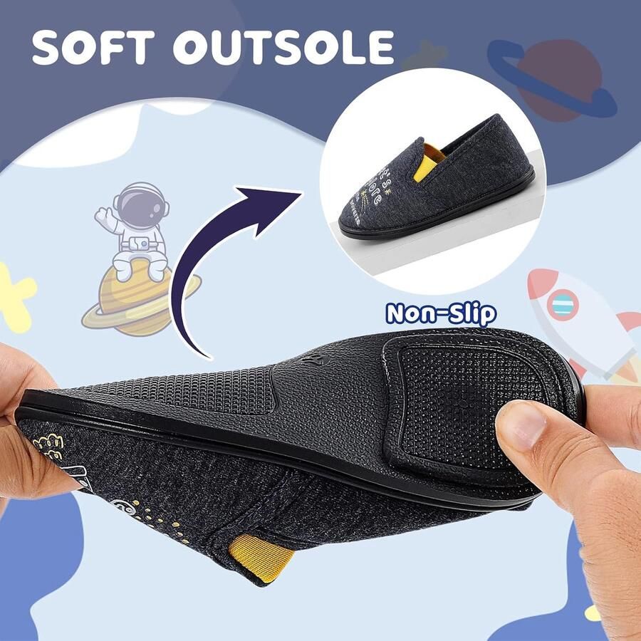 MATT KEELY Pantoffels voor kinderen winter kinderkamer antislip zacht binnen