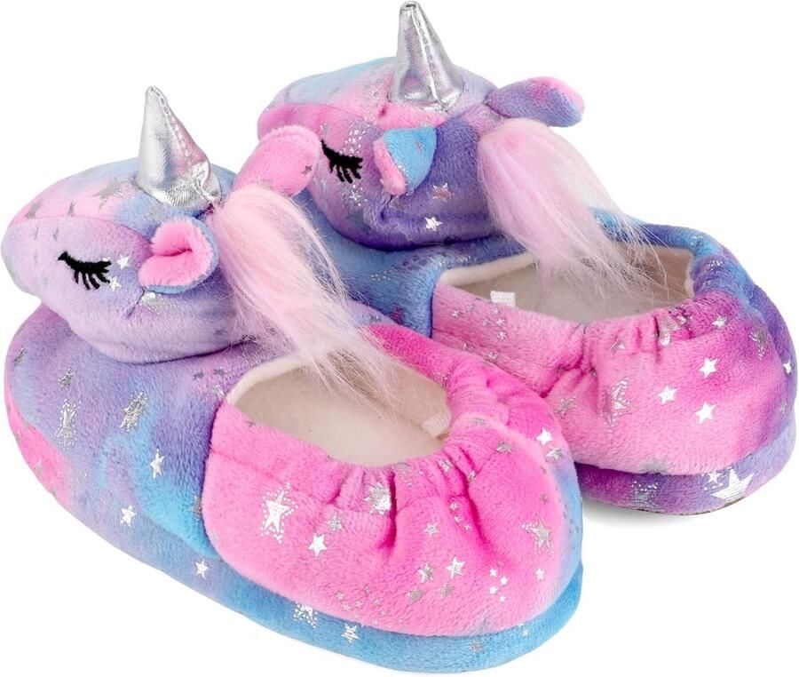 MATT KEELY Pluche kinderpantoffels voor en winter warme zachte pantoffels serie dieren en planeten