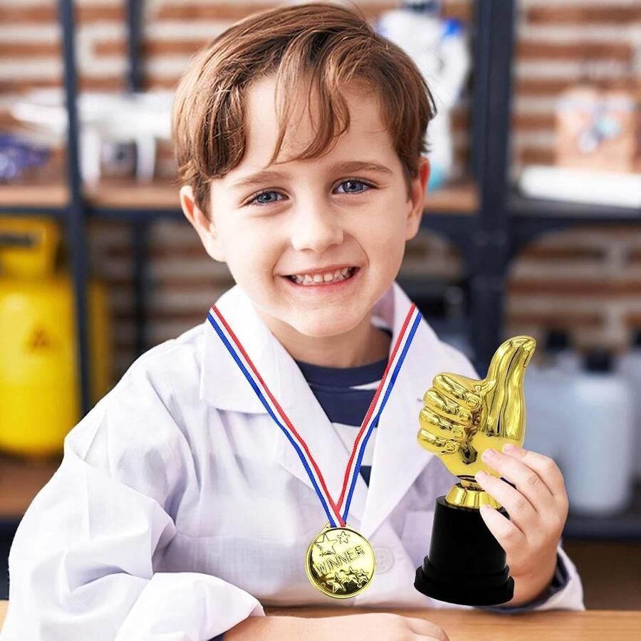 Medailles Mini-Kinderen Trofee Gouden Medaillegif Awards Geschenk