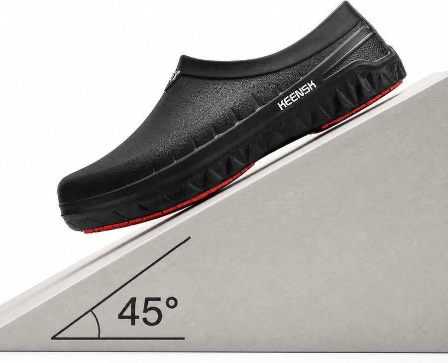 MEIAGDT Work Clogs Kitchen Shoes Non-slip Waterproof Restaurant Garden Nursing Food Preparation Chef Shoes ShopVlot
