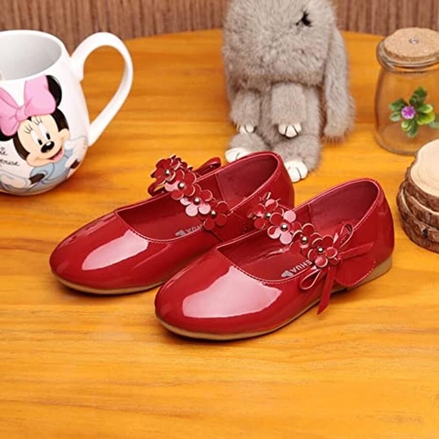 Meisjes Ballerina's Elegante zwarte Mary Jane schoenen voor feesten