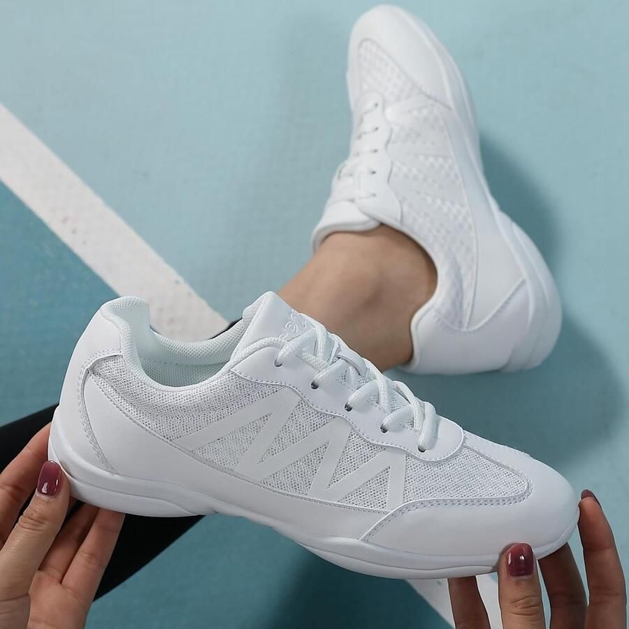 Meisjes Cheer Schoenen Vrouwen Cheerleading Dans Schoenen Cheer Atletische Training Tennis Wandelen Competitie Team Sport Sneakers