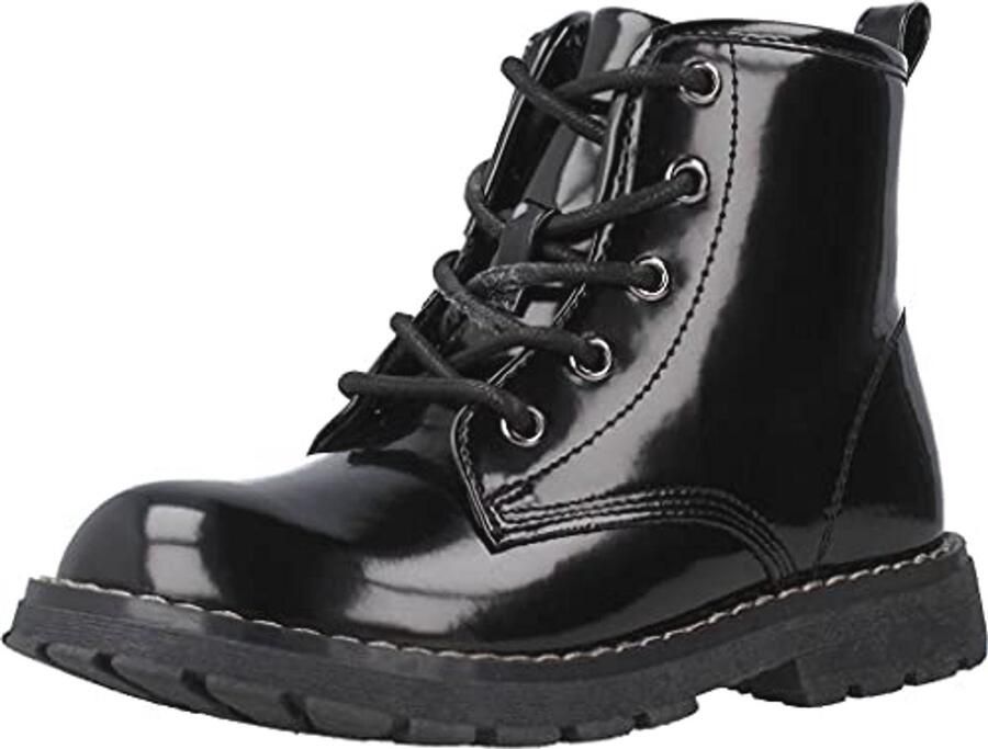 Meisjes Enkellaars met Elastische Veters en Ritssluiting