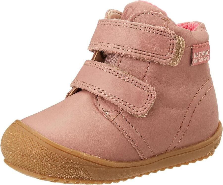 Meisjes Enkellaarzen Met Warme Voering en Dubbele Klittenbandsluiting