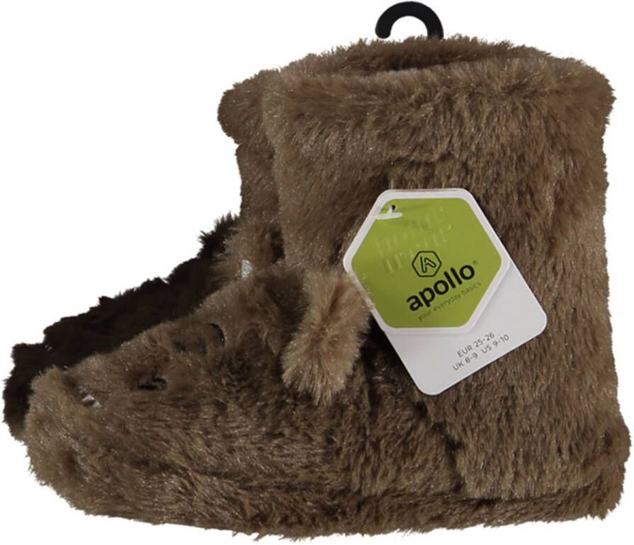 en of schattige everzwijn gevoerde fleece pantoffels zeer zachte en stevige kinder huissloffen antislip