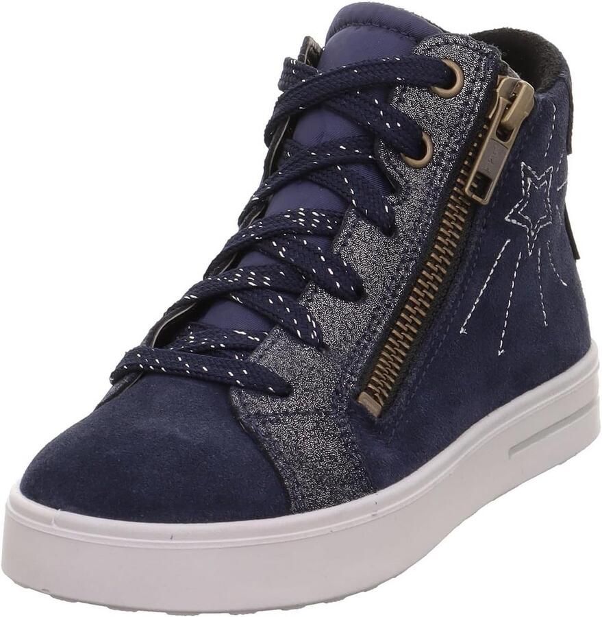 Meisjes Gore-Tex Enkellaarsjes met Metallic Details voor Alle Weersomstandigheden