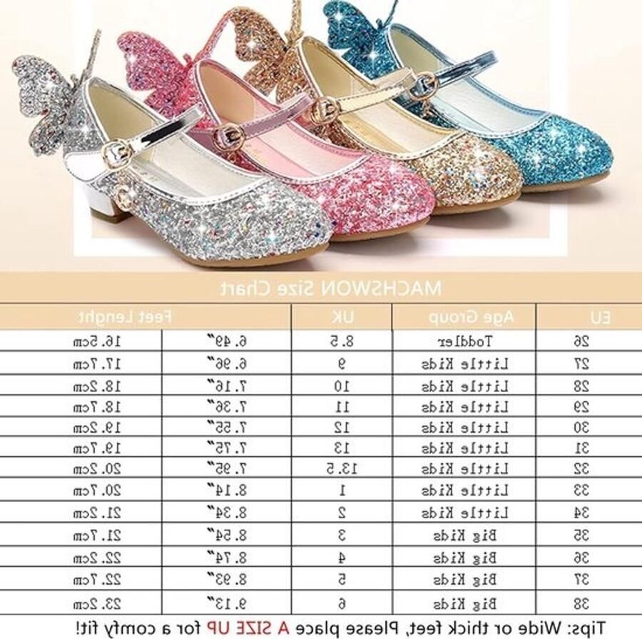 Meisjes Hoge Hakken Jurk Schoenen met Strik voor Bruiloft en Feestjes Elegante Mary Jane Pumps voor Kinderen