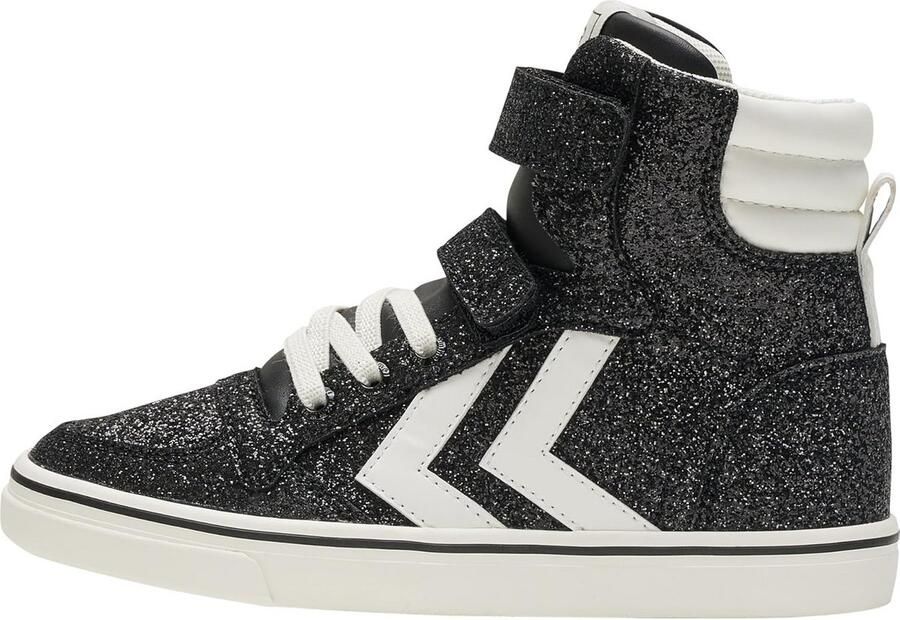 Meisjes Hoge Sneakers Glitter en Klittenband Stoere Kindersneakers