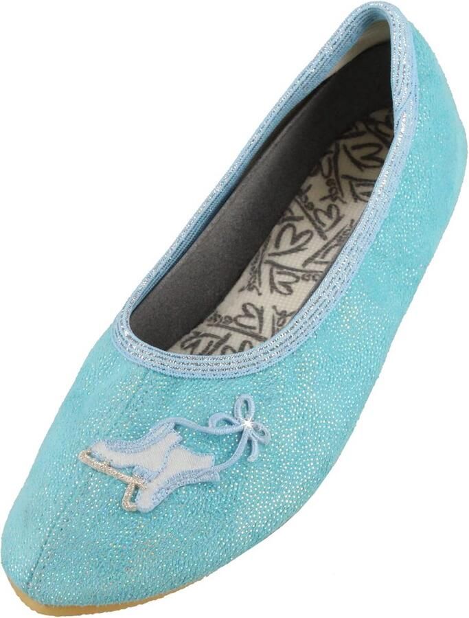 Meisjes Huisschoenen Lichtblauw Antislip Comfortabele Gymnastiekschoenen voor School en Thuis