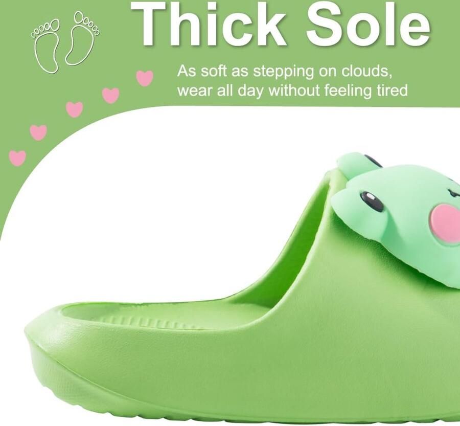 Slippers Kinderen Slide Sandalen Teenslippers Licht EVA Badslippers Zwembadschoenen Badschoenen Peuter Sandalen Zomer