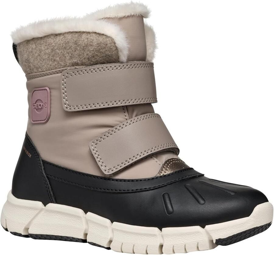 Meisjes Laarsjes Winter Schoenen Buiten Spelen Ademend Materiaal Zwart