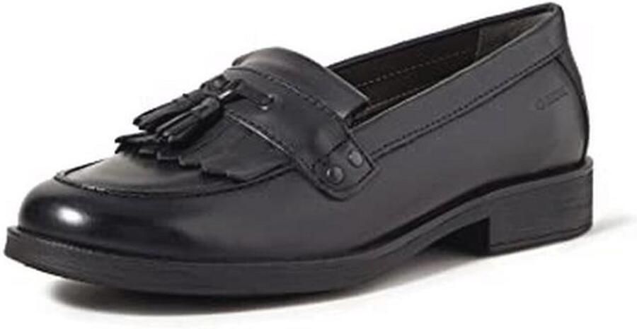 Meisjes Mocassins Zwart Comfortabele en Ademende Loafers voor Iedere Gelegenheid