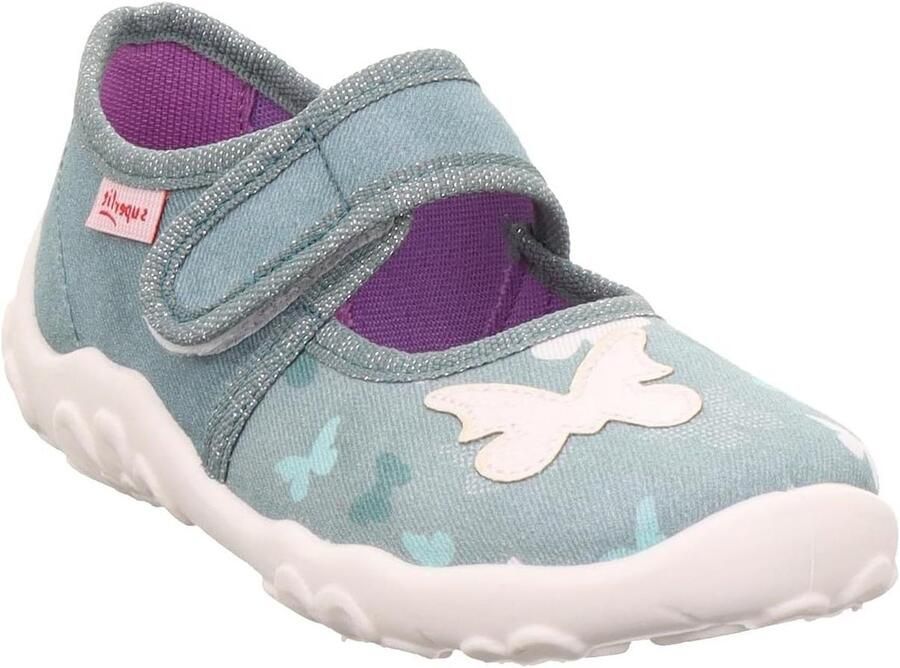 Meisjes Pantoffels Binnenschoenen Binnen Spelen Flexibele Zool N.v.t. Blauw