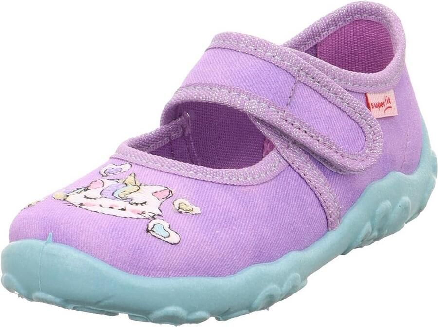 Meisjes Pantoffels met Bloemenprint en Antislipzool