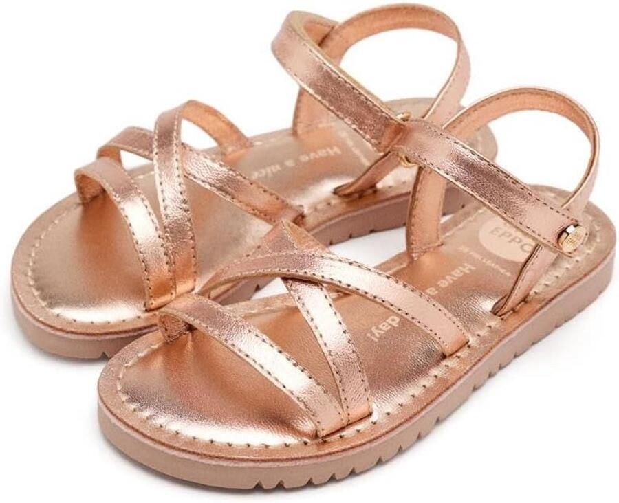 Meisjes Platte Sandalen met Riemen
