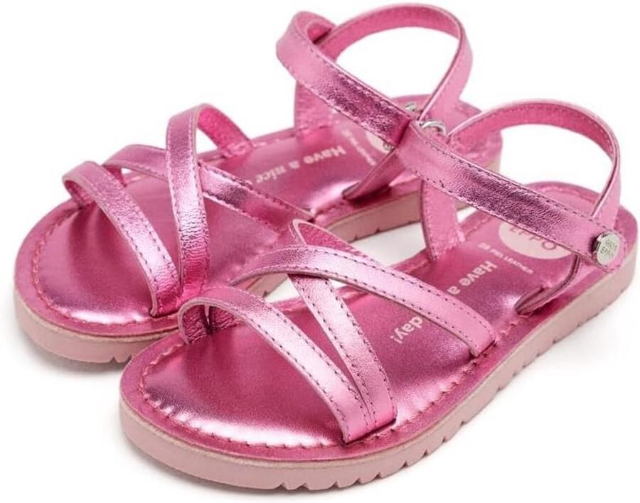 Platte Gioseppo Sandalen voor Meisjes Leer en Duurzaam
