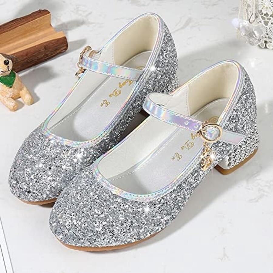 Meisjes Pumps Zachte Zool Grijs