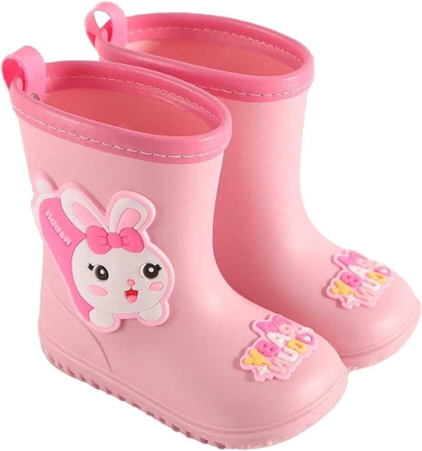 Meisjes Regenlaarzen Buitenschoenen Peuters Buiten Spelen Antislip Zool 23 x 15 x Gekleurd