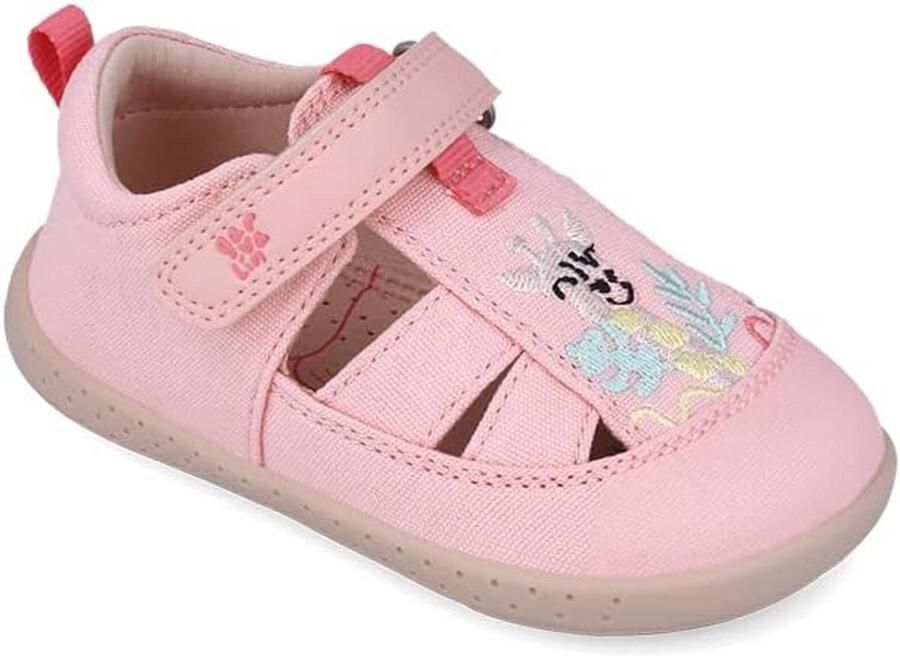 Meisjes Sandaal met Klittenband en Uitneembare Zool