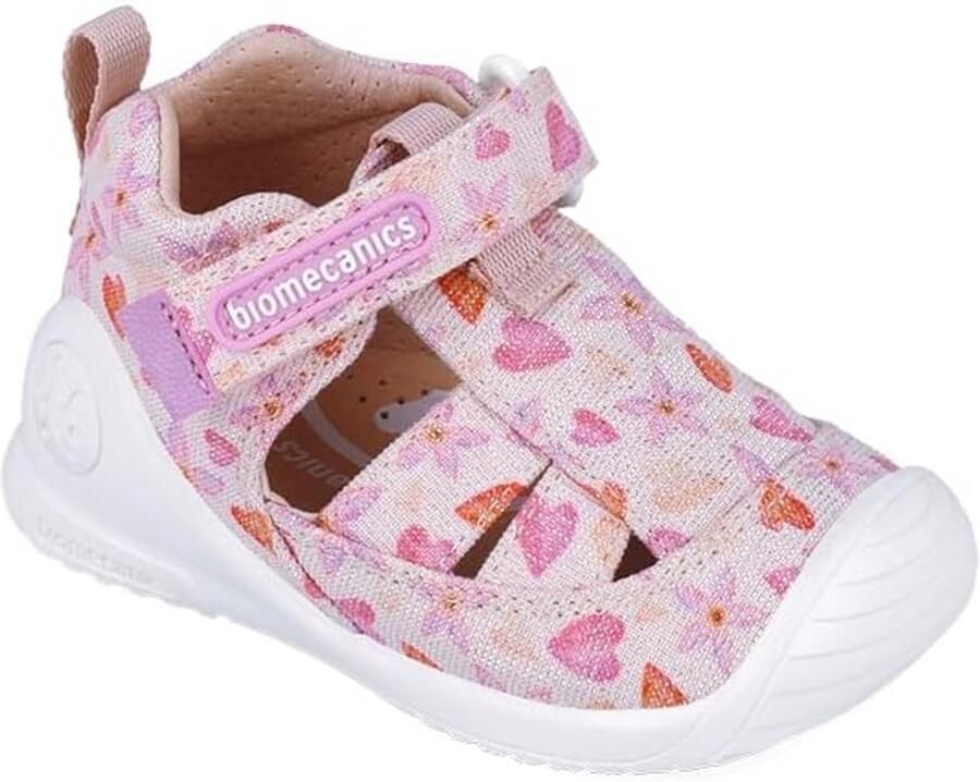 Meisjes Sandaal met Versterkte Neus en Klittenband