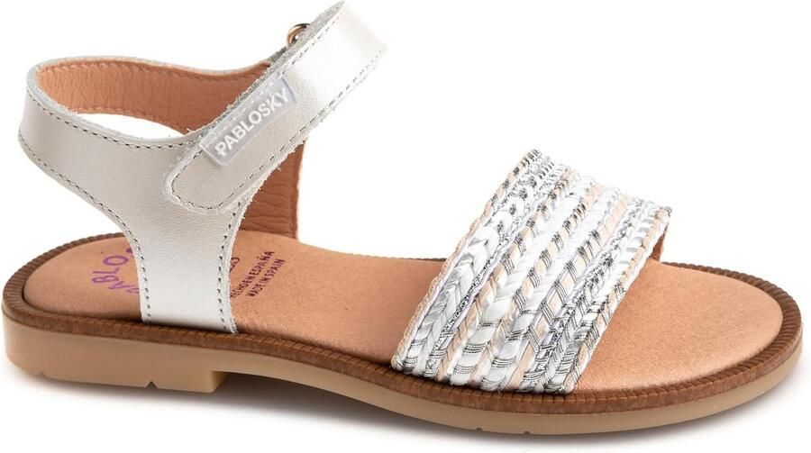 Meisjes Sandalen van Echt Leer met Klittenband Comfort en Steun voor Elke Dag