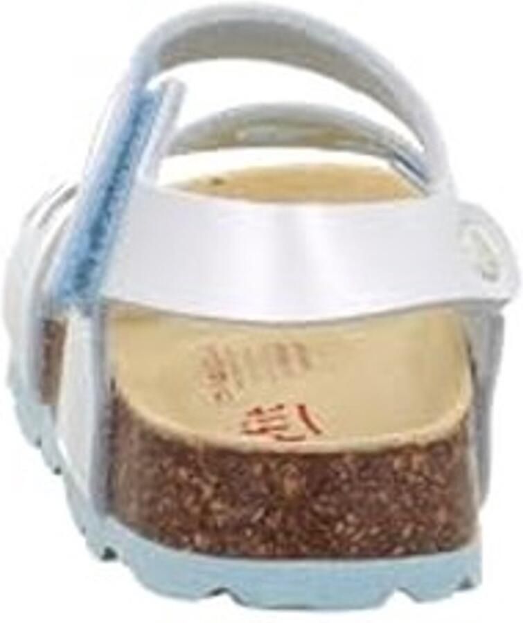 Meisjes Slipper Lichtblauw Flexibel Met Glitters Slip-On