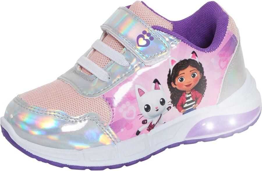Meisjes Sneakers Lichtgevende en makkelijk te sluiten hardloopschoenen