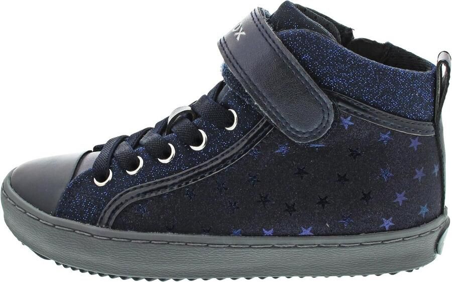 Meisjes Sneakers met Klittenband en Elastische Veters