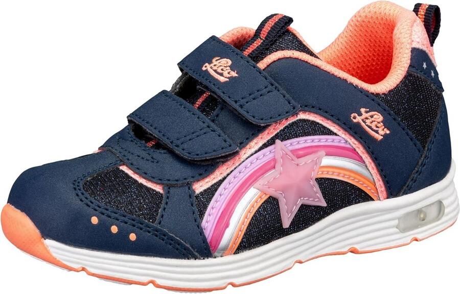 Kindersneakers Meisjes met Knipperlichtjes Rainbow Gymschoenen