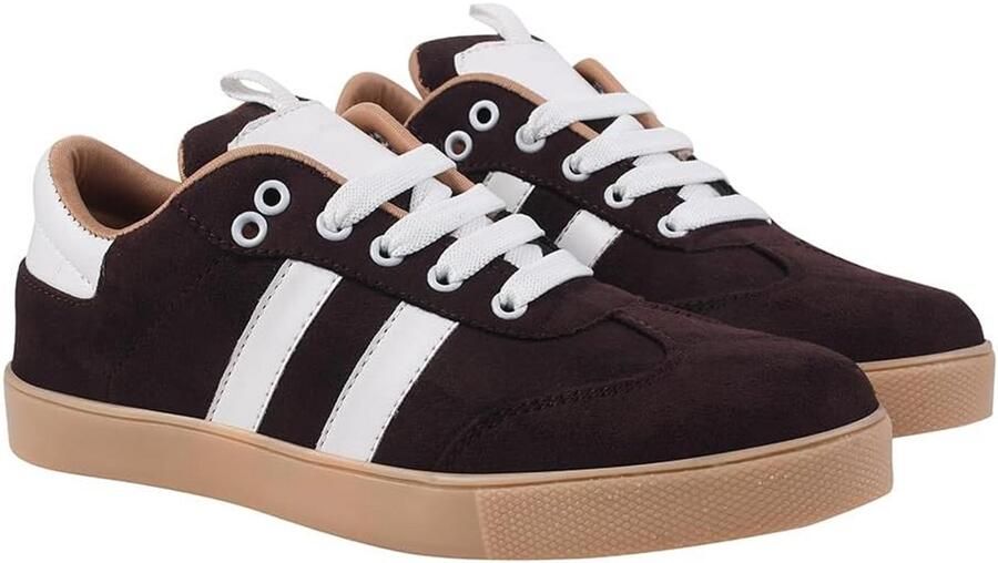 Meisjes Sneakers met Vetersluiting voor School en Vrije Tijd