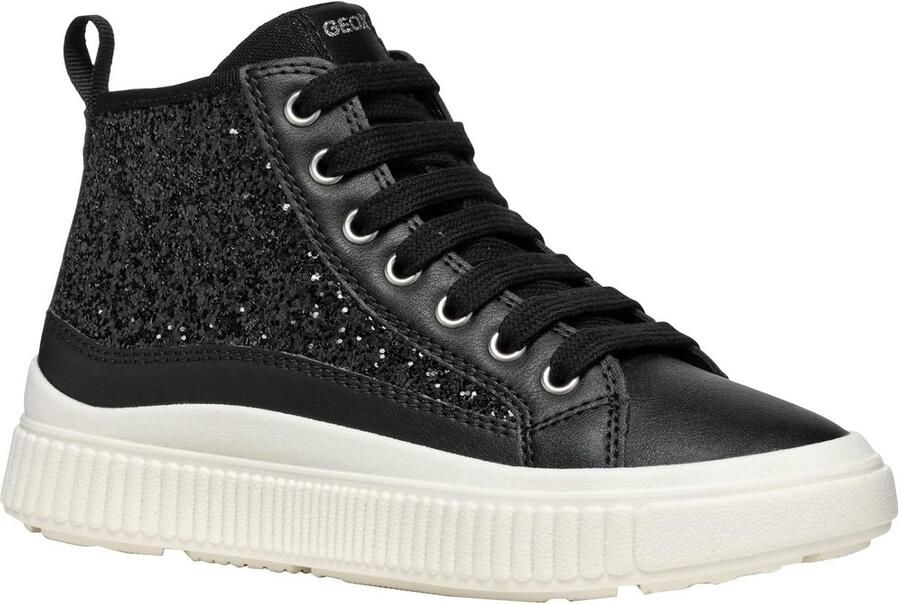 Meisjes Sneakers met Zwarte Textielvoering en Synthetisch Bovenmateriaal