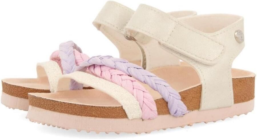 Meisjes Teenslippers Verstelbaar en Comfortabel Roze Paars Glitter