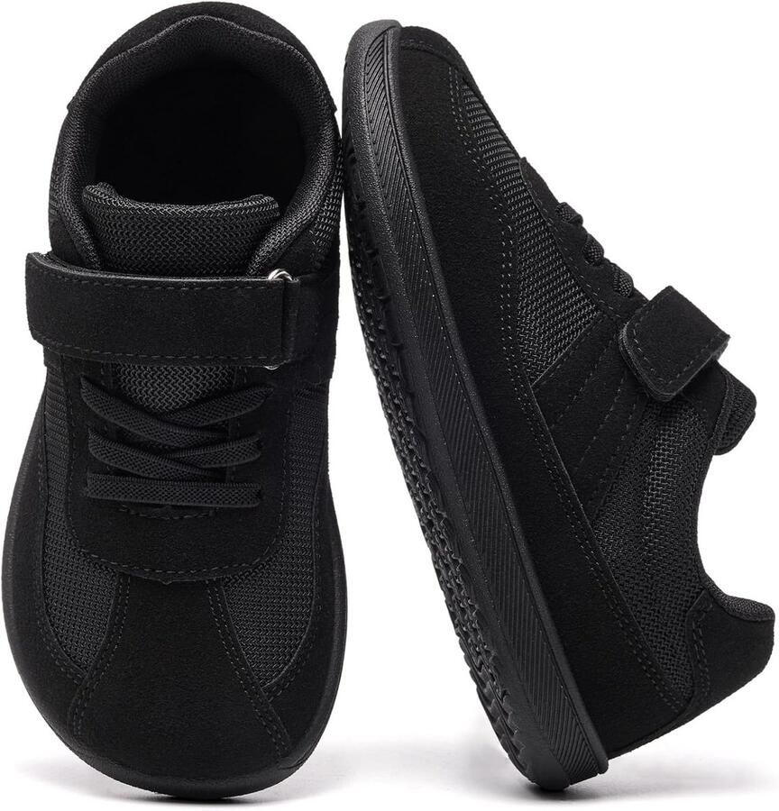 Meisjes Trainers Kinderen Schoolschoenen Brede Teen Ademend Haak En Loop Sneakers