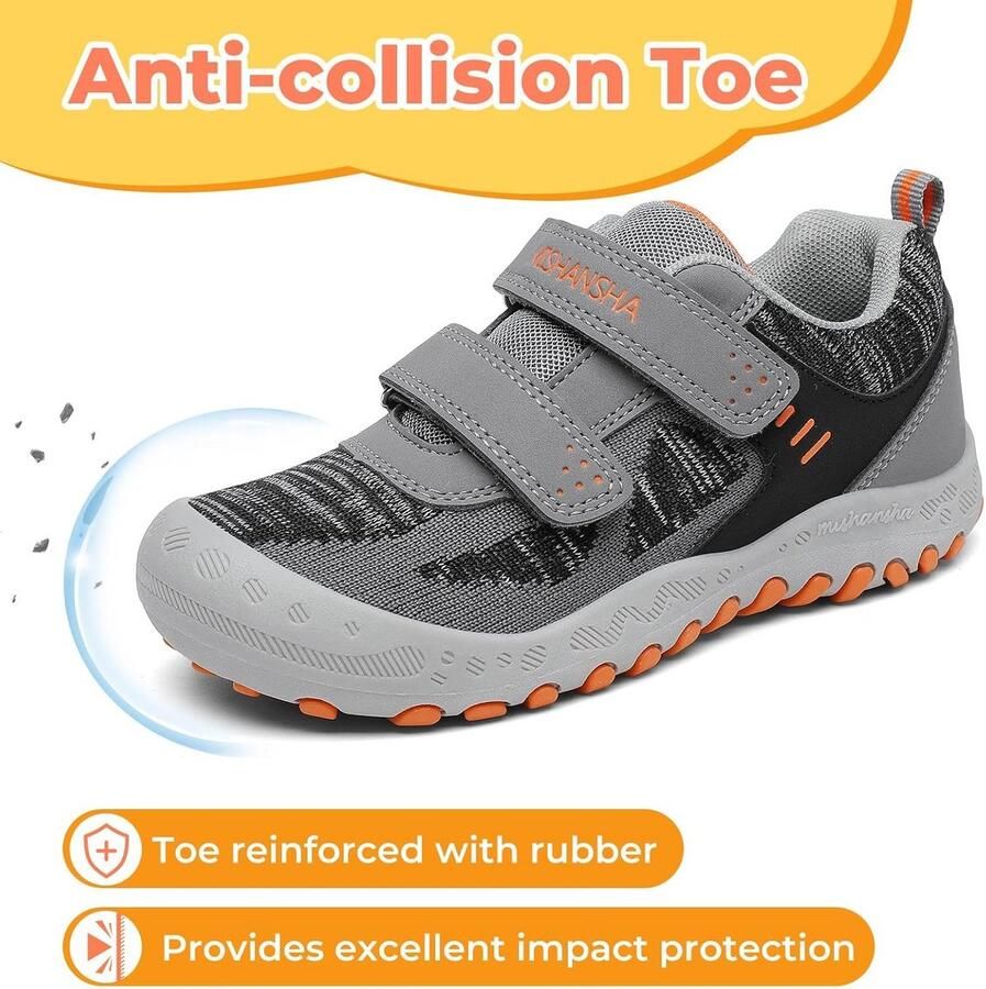 Meisjes Wandelschoenen Ademend Lichtgewicht Antislip Sneakers Outdoor