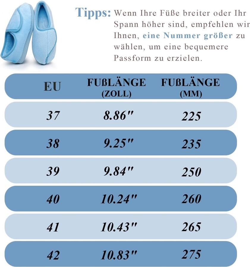 Memory Foam diabetici huisschoenen artritis oedeem instelbare comfortabele slippers gesloten tenen