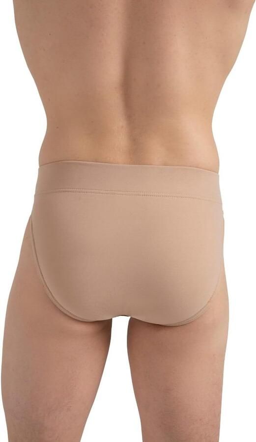 Men's Full-seat Dance Brief Nude Small